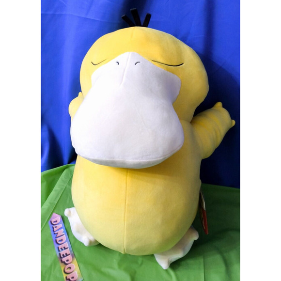 Pokemon Sleeping Psyduck Plush Stuffed Toy 18" Pillow Buddy With Tags - Picture 4 of 5